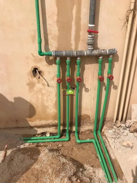 شبكات مياه في الطائف